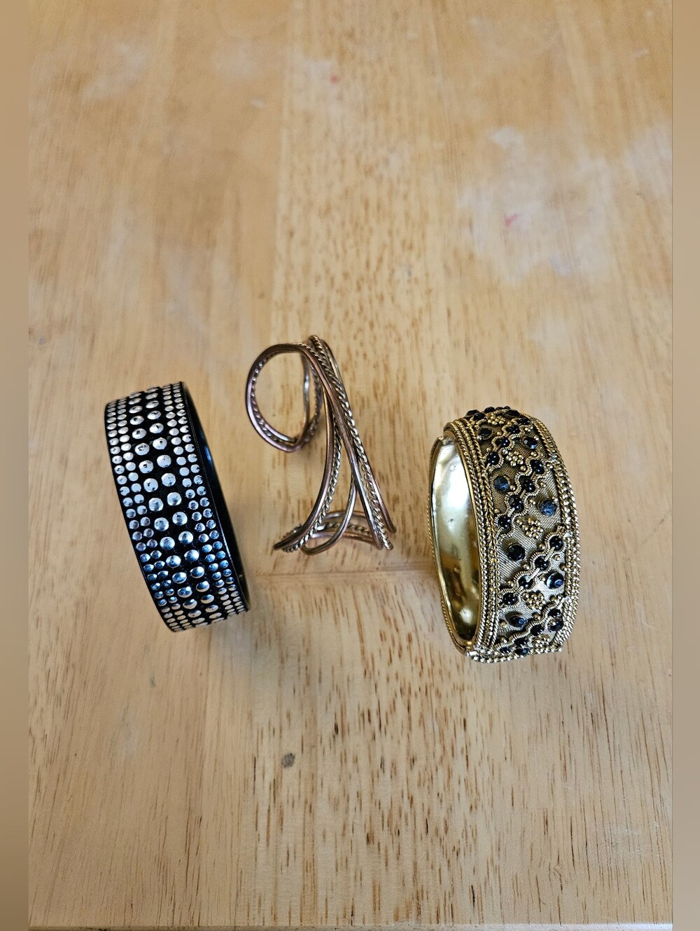 Gold Copper Bracelet Lot